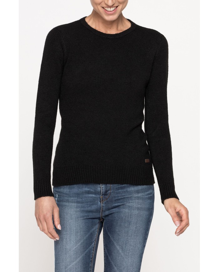 MAGLIA GIROCOLLO IN MISTO LANA