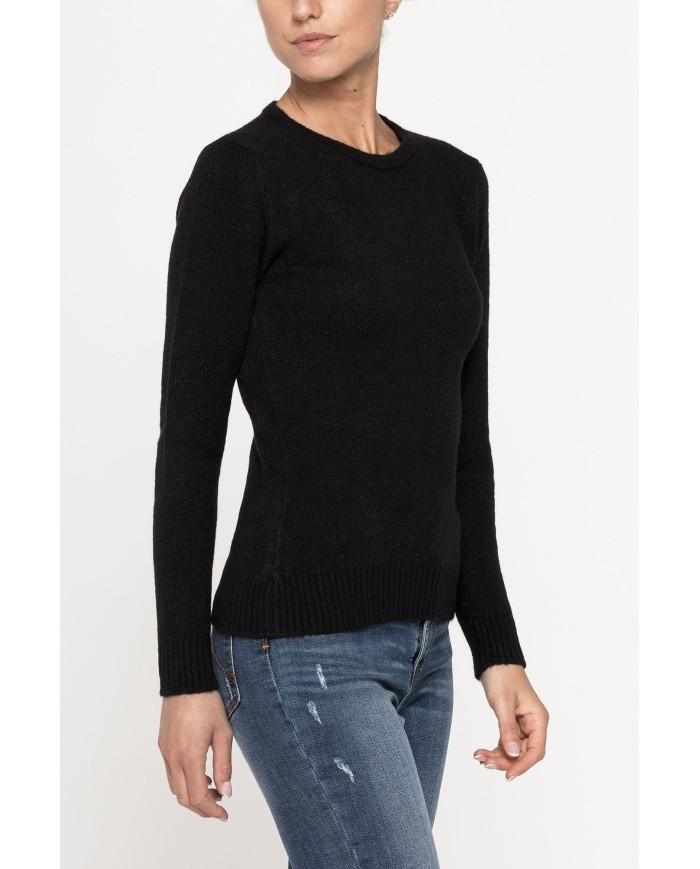 MAGLIA GIROCOLLO IN MISTO LANA