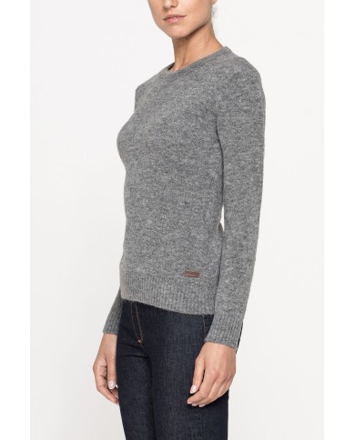 MAGLIA GIROCOLLO IN MISTO LANA