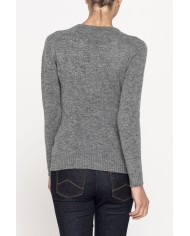 MAGLIA GIROCOLLO IN MISTO LANA