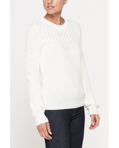 MAGLIA GIROCOLLO IN MISTO LANA