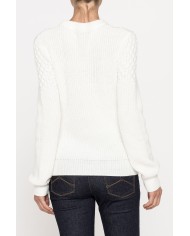 MAGLIA GIROCOLLO IN MISTO LANA