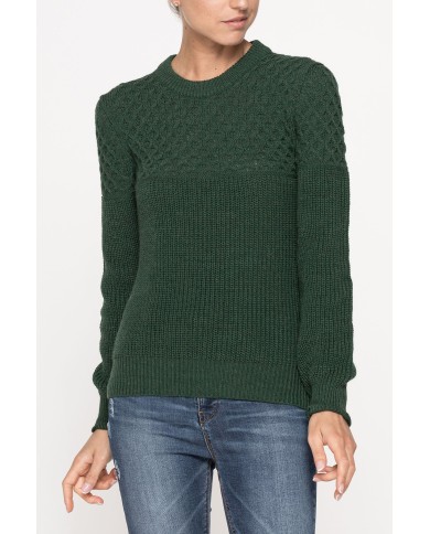 MAGLIA GIROCOLLO IN MISTO LANA