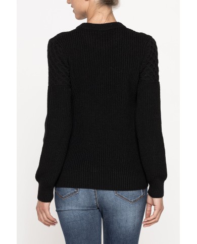 MAGLIA GIROCOLLO IN MISTO LANA