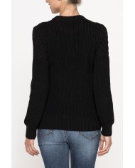 MAGLIA GIROCOLLO IN MISTO LANA