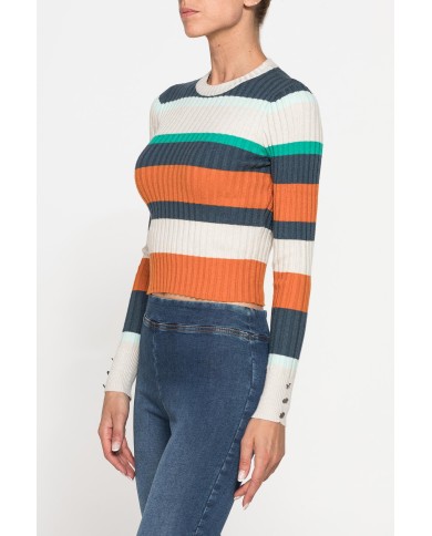 MAGLIA CROP IN COSTINA