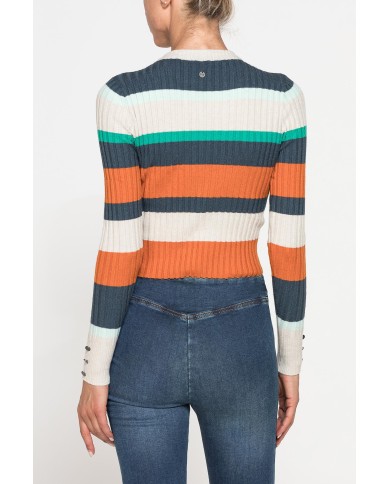 MAGLIA CROP IN COSTINA