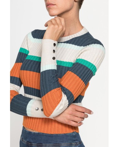 MAGLIA CROP IN COSTINA