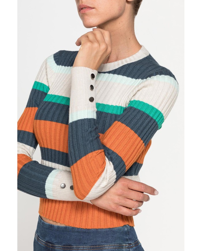 MAGLIA CROP IN COSTINA