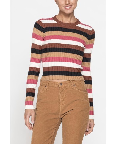 MAGLIA CROP IN COSTINA