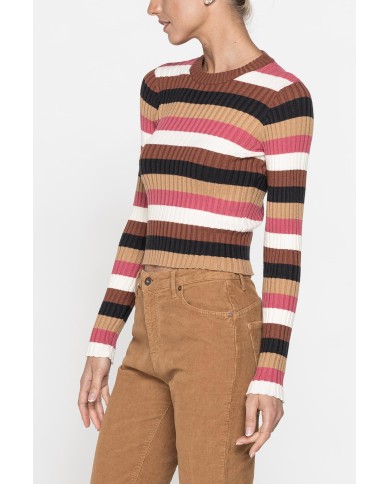 MAGLIA CROP IN COSTINA