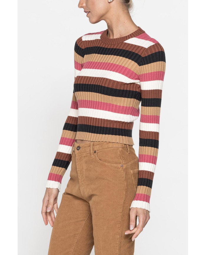 MAGLIA CROP IN COSTINA