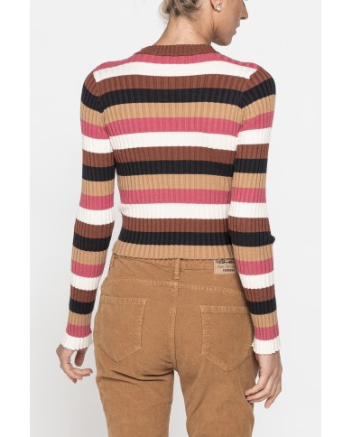 MAGLIA CROP IN COSTINA