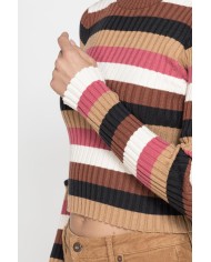 MAGLIA CROP IN COSTINA