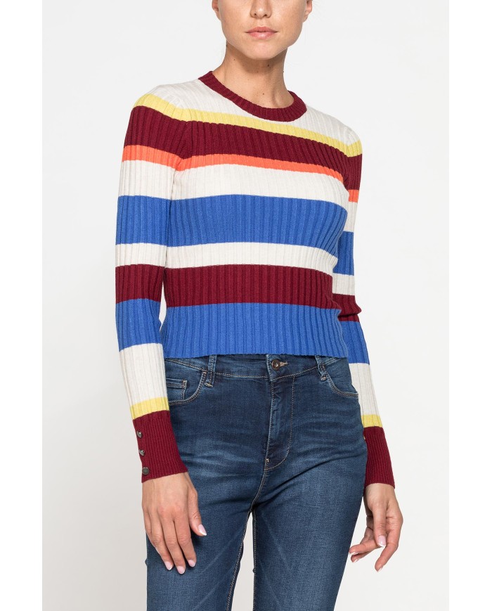 MAGLIA CROP IN COSTINA