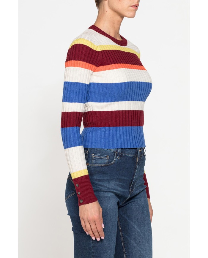 MAGLIA CROP IN COSTINA