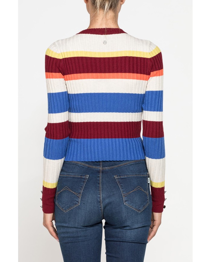 MAGLIA CROP IN COSTINA