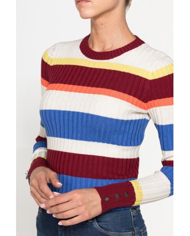 MAGLIA CROP IN COSTINA