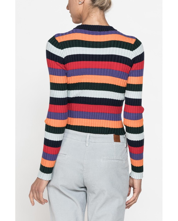 MAGLIA CROP IN COSTINA