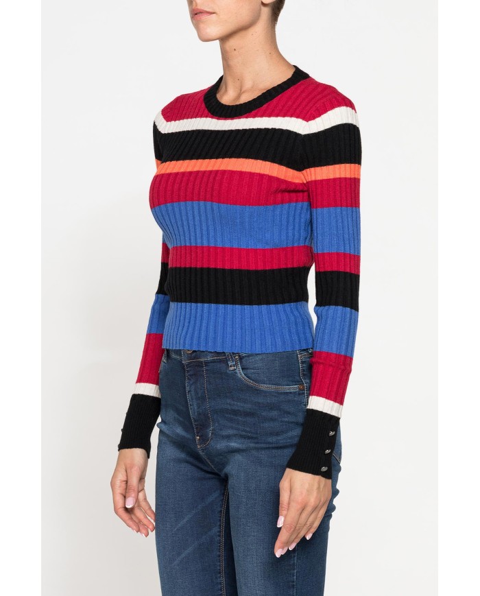 MAGLIA CROP IN COSTINA