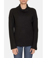 MAGLIA COLLO ALTO IN MISTO LANA