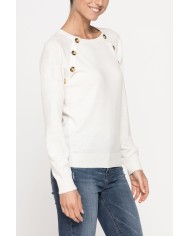 MAGLIA GIROCOLLO IN MISTO CASHMERE