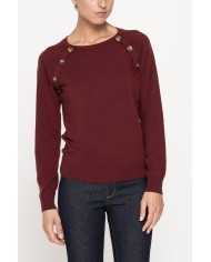 MAGLIA GIROCOLLO IN MISTO CASHMERE