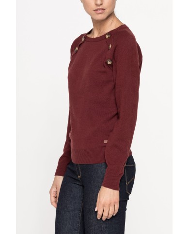 MAGLIA GIROCOLLO IN MISTO CASHMERE