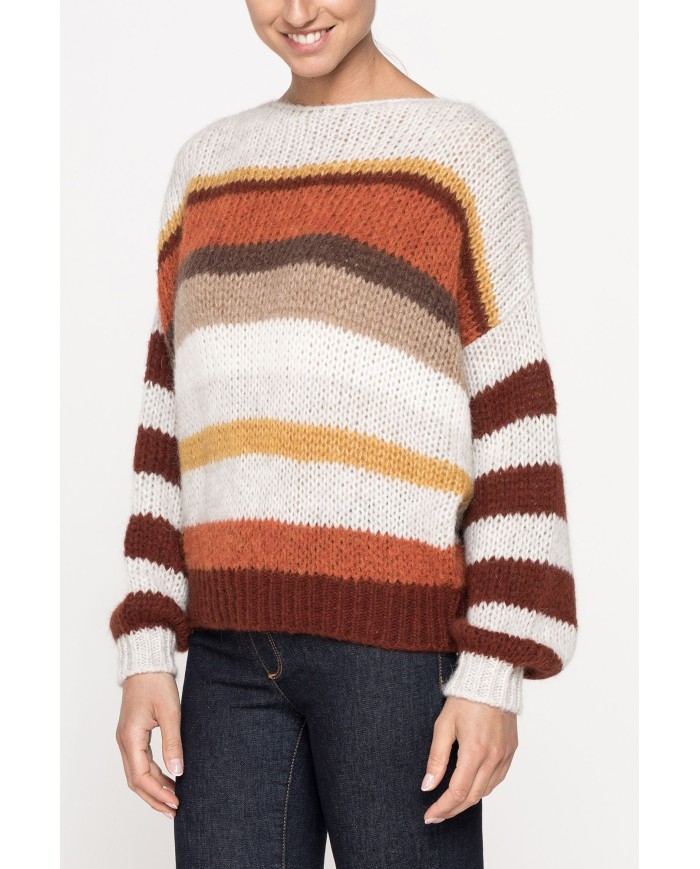 MAGLIA OVERSIZE IN MISTO MOHAIR