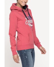 FELPA CON CAPPUCCIO 100% COTONE