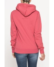 FELPA CON CAPPUCCIO 100% COTONE