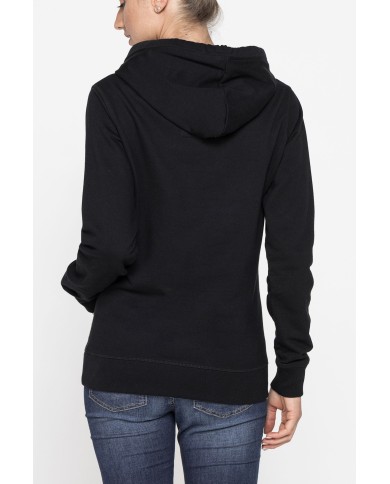 FELPA CON CAPPUCCIO 100% COTONE