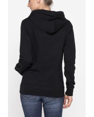 FELPA CON CAPPUCCIO 100% COTONE