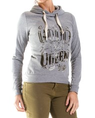 FELPA LEGGERA CON CAPPUCCIO