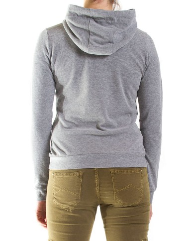 FELPA LEGGERA CON CAPPUCCIO