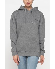 FELPA FELPATA BASIC OVERSIZE CON CAPPUCCIO