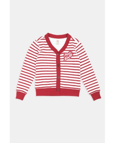 CARDIGAN CON BOTTONI IN COTONE. Vestibilità regolare.