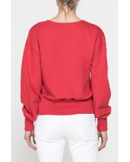 FELPA CON SCOLLO A V