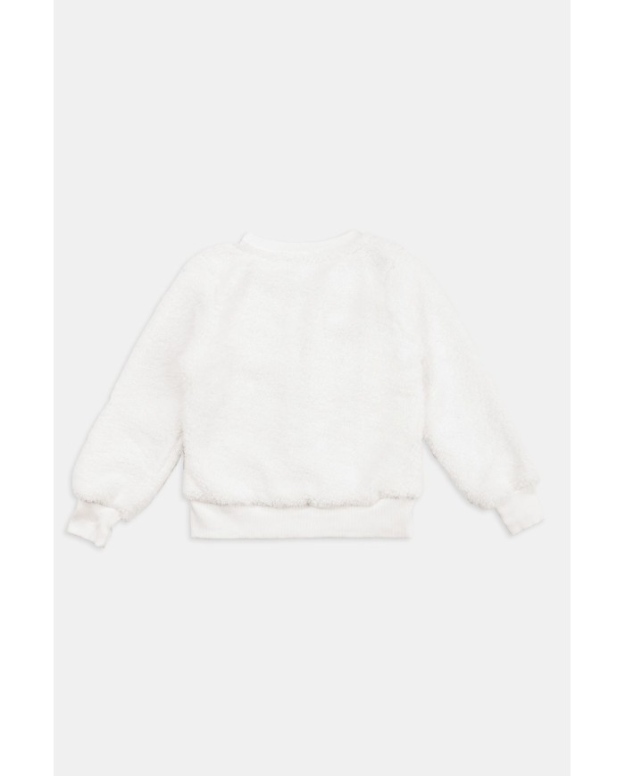 FELPA IN PELLICCIA ECOLOGICA.