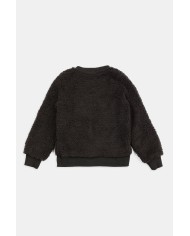 FELPA IN PELLICCIA ECOLOGICA.