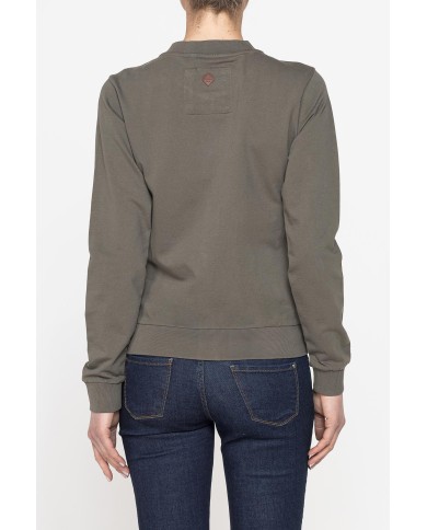 VARSITY JACKET IN FELPA