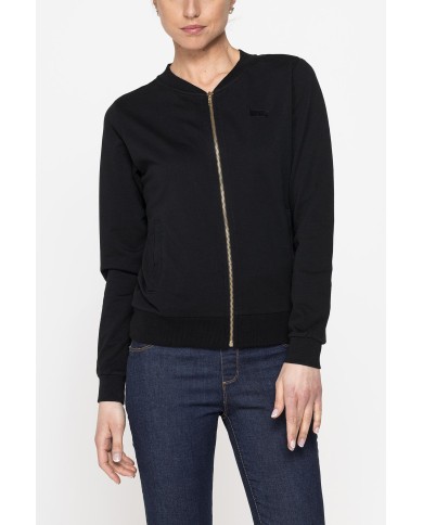 VARSITY JACKET IN FELPA