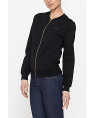 VARSITY JACKET IN FELPA