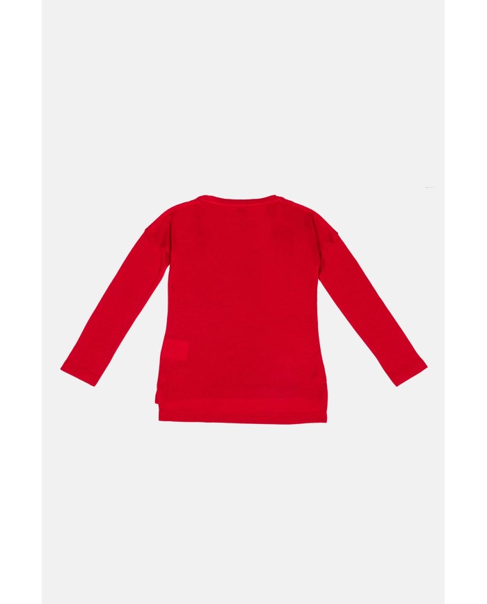 MAXI T-SHIRT GIROCOLLO. Vestibilità regolare.