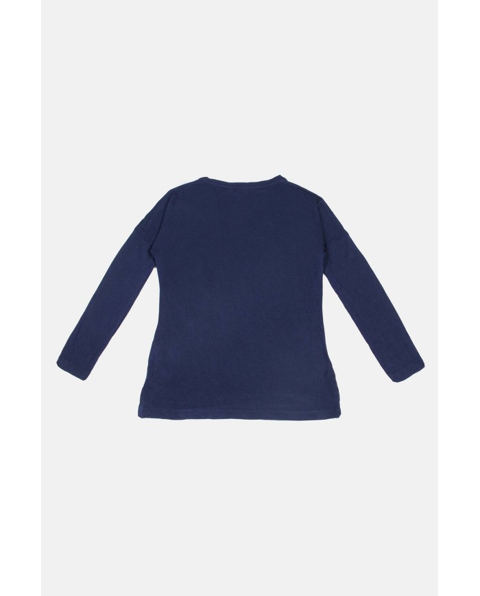 MAXI T-SHIRT GIROCOLLO. Vestibilità regolare.