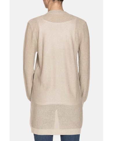 CARDIGAN LUNGO. Vestibilità regolare.