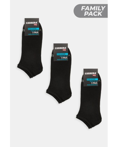 CALZA SNEAKERS UNISEX 3 x TRIPACK