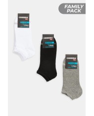 CALZA SNEAKERS UNISEX 3 x TRIPACK