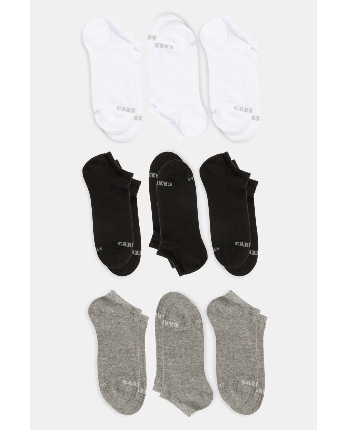 CALZA SNEAKERS UNISEX 3 x TRIPACK