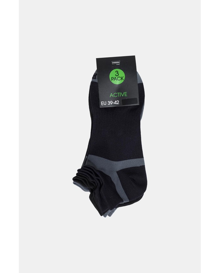 CALZE ACTIVE MODELLO SNEAKERS - 3 PACK